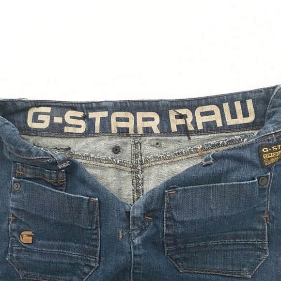 G-Star Raw Denim Skirt Blue Raw Hem - Picture 6 of 6